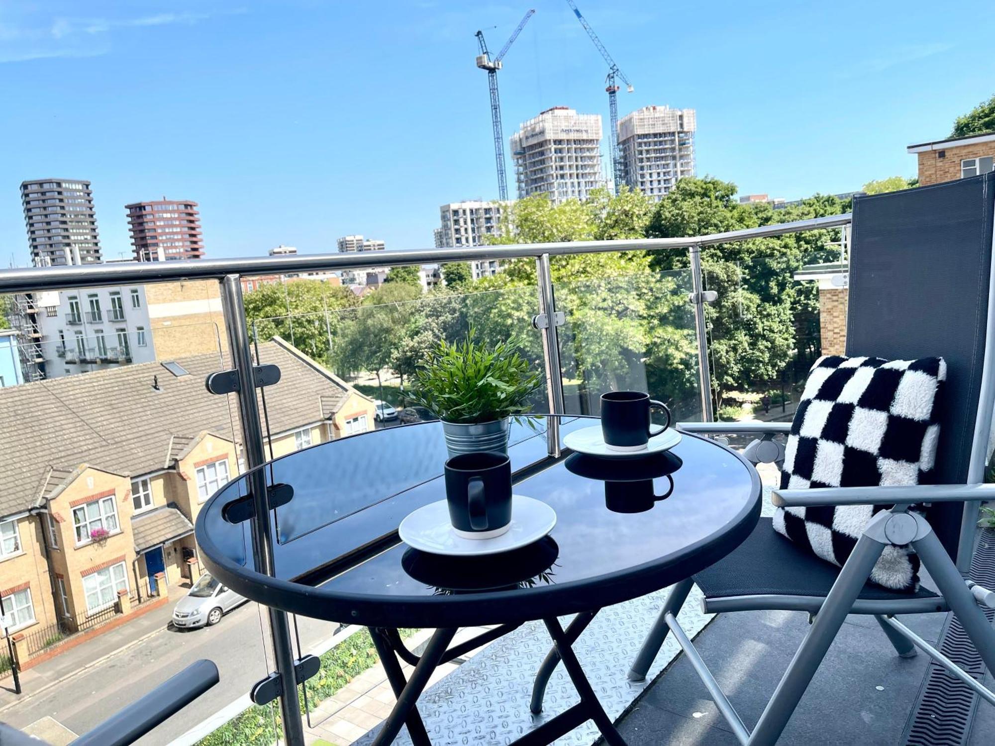 Apartamento Contemporary With Private Terraces In Shoreditch, Hoxton, Islington Londres