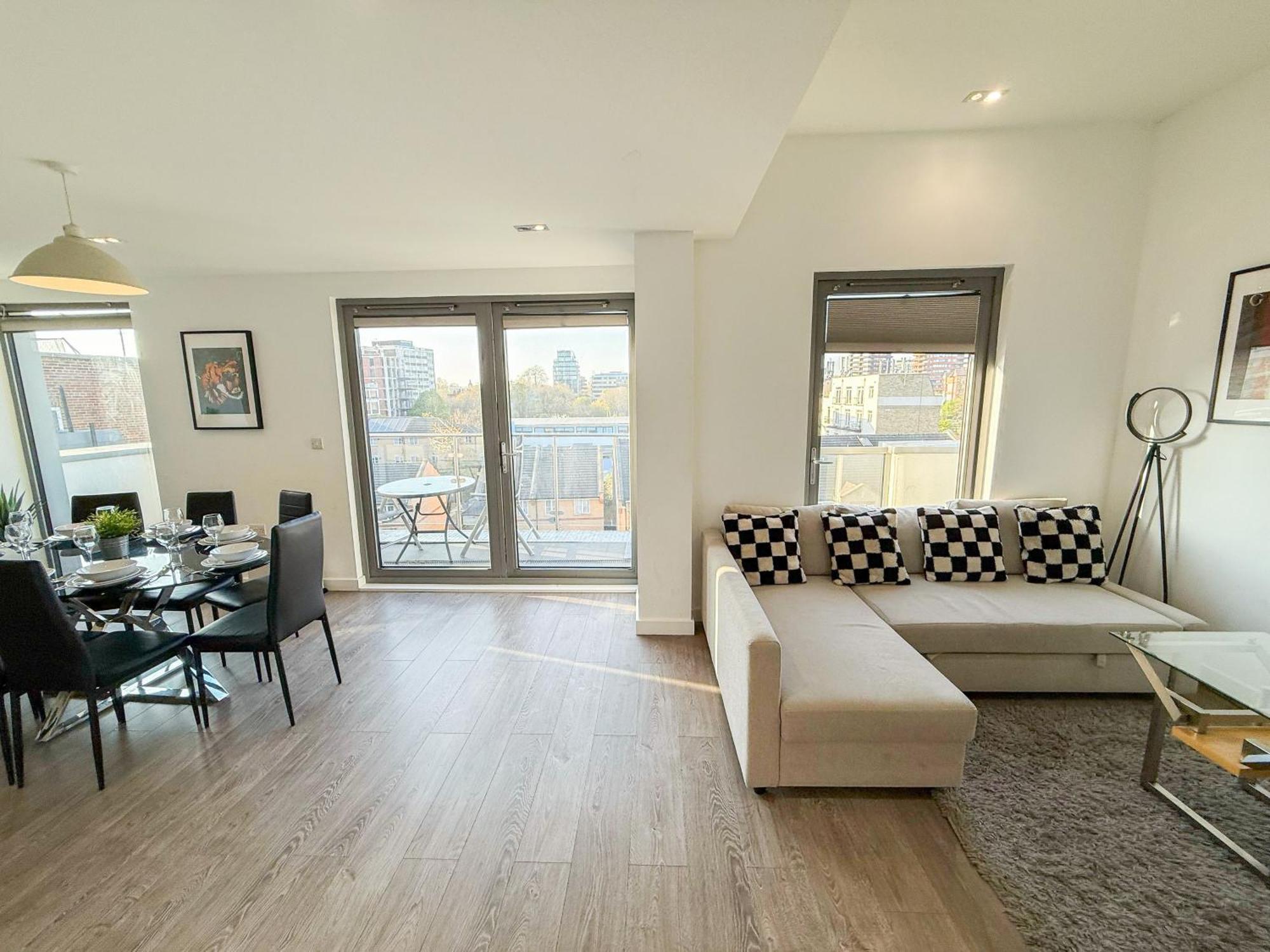Apartamento Contemporary With Private Terraces In Shoreditch, Hoxton, Islington Londres