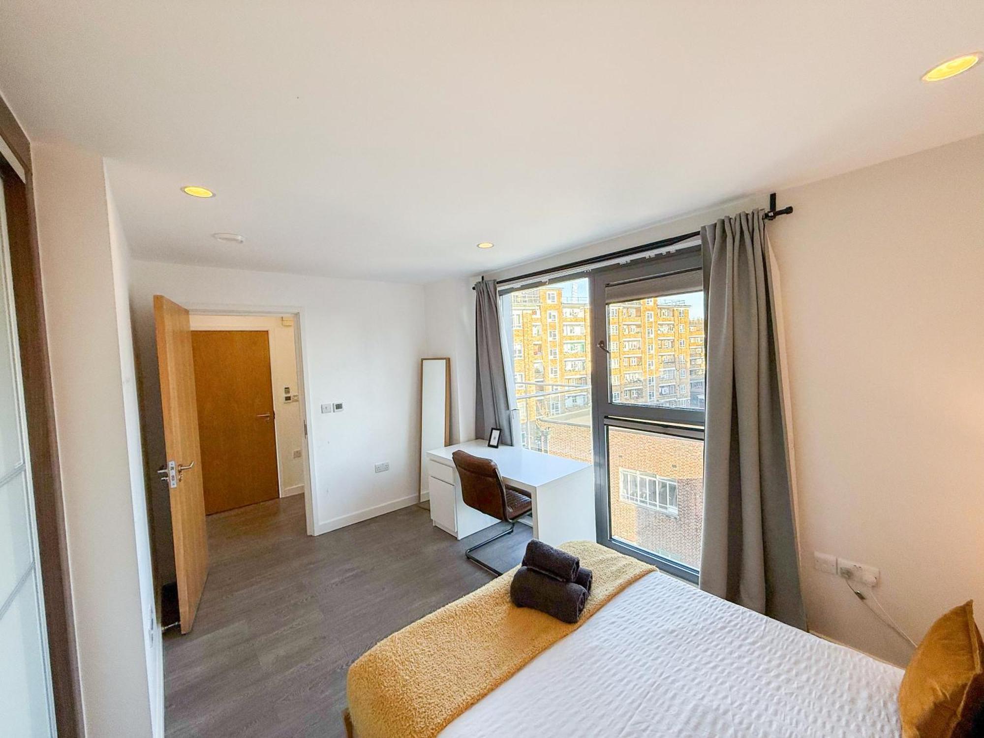 Apartamento Contemporary With Private Terraces In Shoreditch, Hoxton, Islington