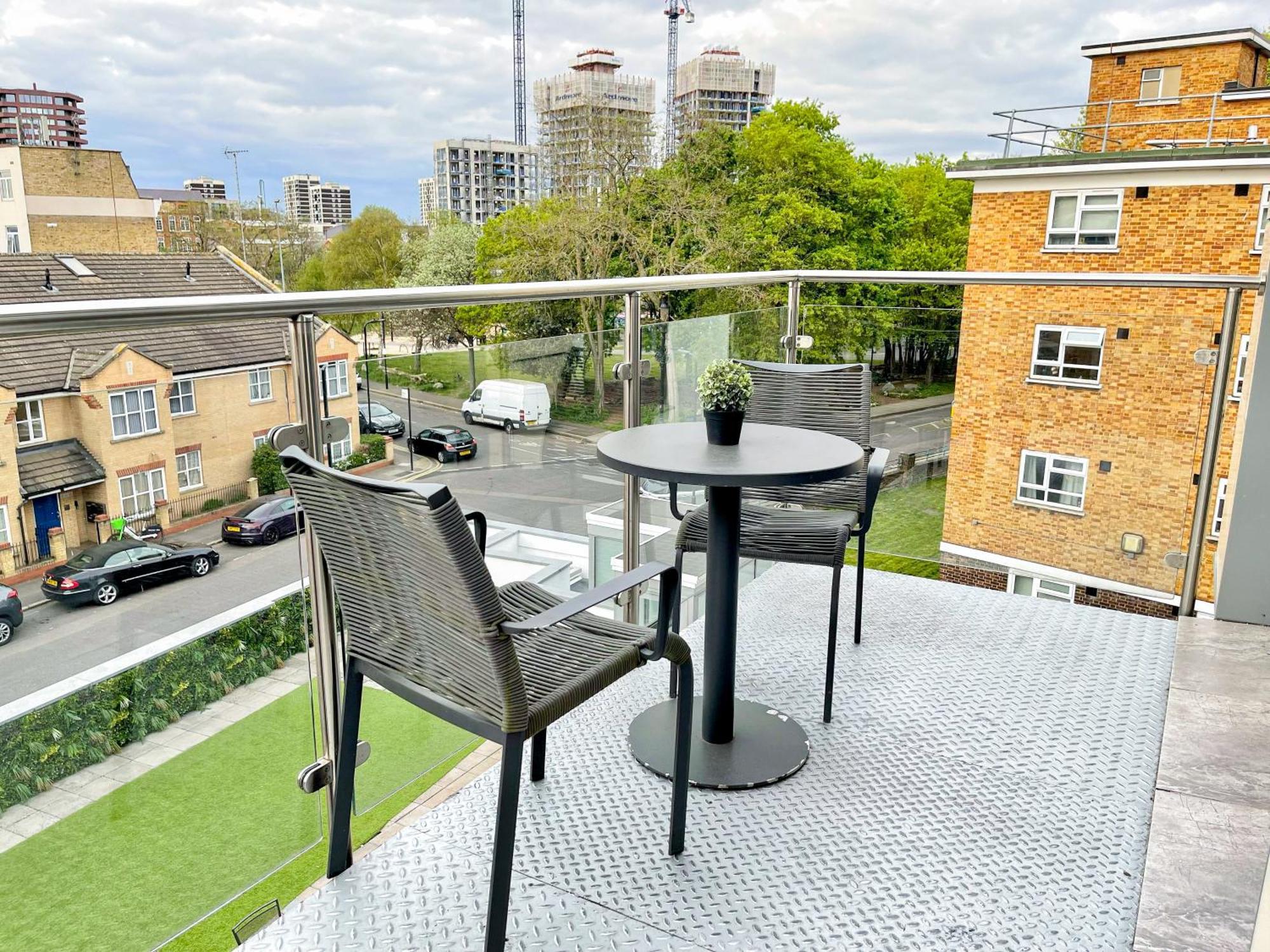 Apartamento Contemporary With Private Terraces In Shoreditch, Hoxton, Islington *